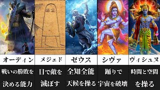 【ゆっくり解説】チートすぎる…世界の神話のヤバイ神様６選 [upl. by Anol]