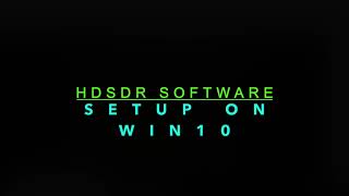 HDSDR Setup For Windows 10  RTLRTLTCP [upl. by Noland234]