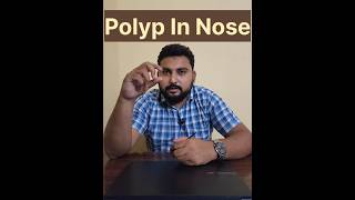 Polyp In Nose Nasal Polyp Treatment ytshorts trending [upl. by Lectra]