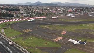 Landing  Mexico City Flying by VivaAerobus [upl. by Venetia]