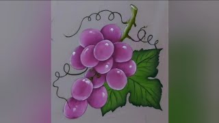 Pintura para iniciantes  uvas [upl. by Felty]