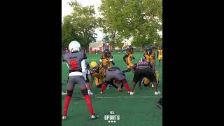 Ayveron Hudson RBLB North Philly Blackhawks 11u Highlights vs Frankford Chargers 11u [upl. by Sheehan749]