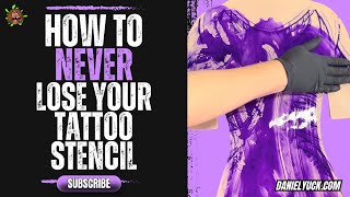 Never Lose Your Tattoo Stencil Again [upl. by Stets198]