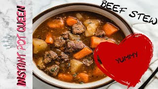 EASY INSTANT POT BEEF STEW [upl. by Alton]