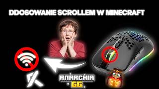 DDOSOWANIE SCROLLEM W MINECRAFT [upl. by Lipinski]