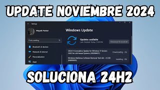 UPDATE Windows 11 24H2  NOVIEMBRE 2024 [upl. by Witcher]