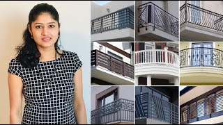 100 Modern Balcony Grill Railing Design  Balcony Stainless Steel Railing Handrails Railing Grill [upl. by Hannala280]