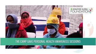 Signature Global Foundation organized Free Health Checkup Camp [upl. by January]