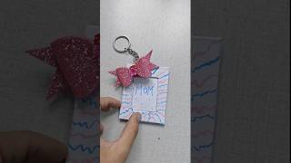 How to make paper Keychain for mummy craftideas youtubeshorts maa easycraft craft diy [upl. by Lalad]