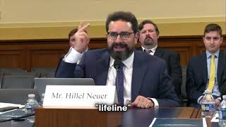 Hillel Neuer testifies before US Congress on UNRWA and the Colonna Report [upl. by Yeniar]