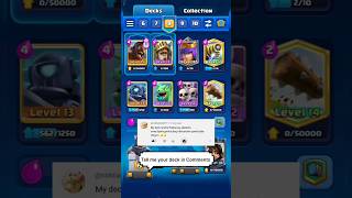 No Evolution Cards Deck 🤯  clash royale  shorts battleroyale supercell [upl. by Aikmat]