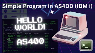 Create your first “Hello World” program in AS400 IBM i  AS400 Tutorial for Beginners  Part 11 [upl. by Aletha]