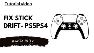 HOW TO FIX STICK DRIFT PS5 [upl. by Fransisco]