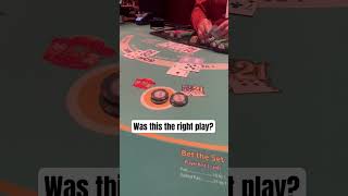 Was this the right play Blackjack Casino Shorts [upl. by Keavy316]