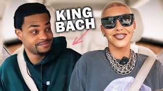 Amber Rose Tries Kevin Harts ALL VEGAN Fast Food Restaurant Hart House Ft King Bach [upl. by Einnaf]