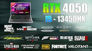 Lenovo LOQ  I5 13th Gen RTX 4050  Test in 15 Games in mid 2024 [upl. by Ajin]