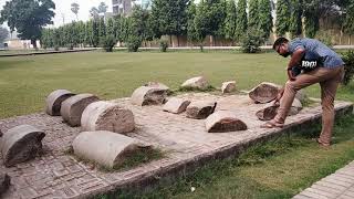 Remains of ancient Patliputra in Kumhrar Patna [upl. by Tehcac]