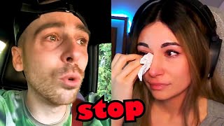 Alinity cries on stream Jaystation Ninja H3H3 [upl. by Deelaw]