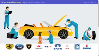 VEHICLE MANAGEMENT SYSTEM IN PHP  Source Code amp Projects [upl. by Annahpos201]