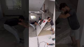 Tile installation ceramic tile marble tips work construction floor youtubeshorts shorts [upl. by Stambaugh522]