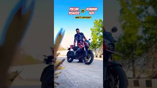 Bajaj Pulsar NS400Z vs Dominar 400  What’s Different  BikeWale shorts [upl. by Artcele]