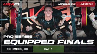 2024 USA Powerlifting Pro Series Equipped Finals [upl. by Mintun]