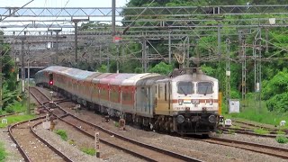 First LHB Run of Kochuveli Mumbai Garib Rath  Indian Railways [upl. by Toscano]