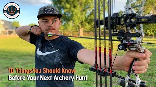 10 Tips For Beginning Bow Hunters [upl. by Lauder]