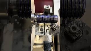 Single point thread cutting 2 [upl. by Elleinod]