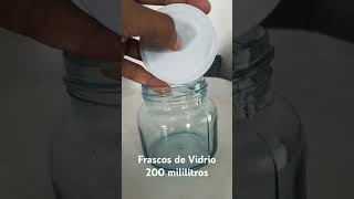 Frascos herméticos de 200 mililitros Vidrio [upl. by Berger]