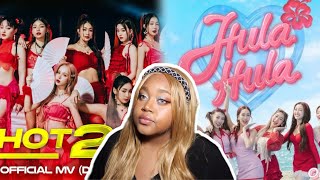 4EVE HOT 2 HOT MV  HULA HULA 2024 REACTION  SLAY [upl. by Acilejna591]