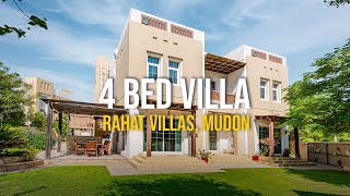 Super Upgraded 5 Bedroom Villa in Rahat Villas  Mudon Dubai [upl. by Kast]