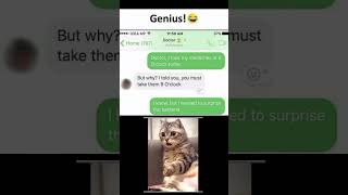 G mane Genius 😂😂 funny funnymemes shorts [upl. by Arved]