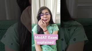 MedAT Exam explained studyabroad studyincanada souravsirsclasses medicalexams [upl. by Willie]