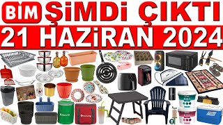 BİM 21 HAZİRAN 2024  ÇEYİZLİK amp MUTFAK  BİM SAKSI amp BOYA BADANA  BİM AKTÜEL KATALOĞU [upl. by Berti]