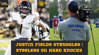 Justin Fields struggles  Future of Najee Harris  Steelers will join AFC North Hard Knocks [upl. by Anema]