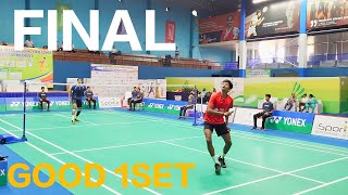 MENS SINGLES FINAL  INTERNATIONAL CHALLENGE RAIPUR  SATHISH KUMAR VS RAVI [upl. by Natsreik]