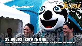 2 IKK Südwest Firmenlauf St Wendel 2019  TRAILER [upl. by Sidnac757]