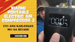 QUICK UNBOXING NG XIAOMI PORTABLE ELECTRIC AIR COMPRESSOR 2 [upl. by Pamela]