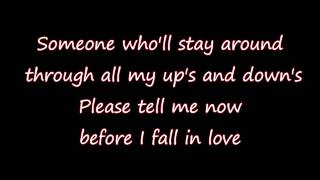 Coco Lee  Before I Fall In Love lyrics [upl. by Deeas]