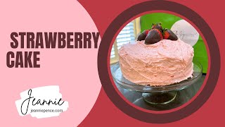 Strawberry Pink Lady Cake [upl. by Smoht]