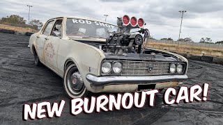 Castlemaine Rod Shops New Burnout Car [upl. by Eleon635]