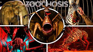 Zoochosis  All Animals amp All Leaks Gameplay [upl. by Dani]