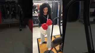 BOXING GLOVES SHOPPING 😂🥊 gloves boxing neethashetty gymmotivation [upl. by Elita]