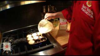 How to make round aebleskiver Danish pancakes [upl. by Cyn]