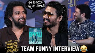 Nikhil Siddhartha And Sudheer Varma Funny Interview With Chandoo Mondeti  Appudo Ippudo Eppudo [upl. by Adleme]