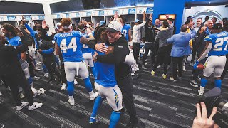 Jim Harbaugh Locker Room Victory Speech vs Bengals  LA Chargers [upl. by Aitercal]