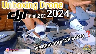 Unboxing Drone DJI mini 2 SE di tahun 2024‼️ worth it gak❓ drone djimini2se dji [upl. by Ltney]