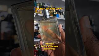 Scent of the Day Hermes Terre dhermes Eau Givree [upl. by Yedok]