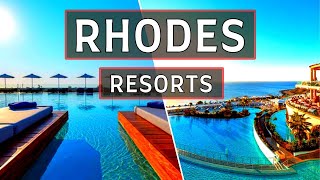 TOP 10 BEST ALL INCLUSIVE RESORTS amp Hotels In RHODES Greece [upl. by Sukramal61]